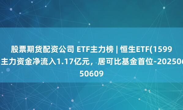 股票期货配资公司 ETF主力榜 | 恒生ETF(159920)主力资金净流入1.17亿元，居可比基金首位-20250609