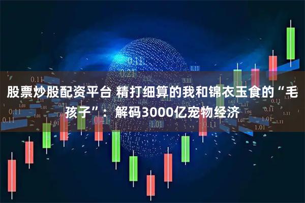 股票炒股配资平台 精打细算的我和锦衣玉食的“毛孩子”：解码3000亿宠物经济
